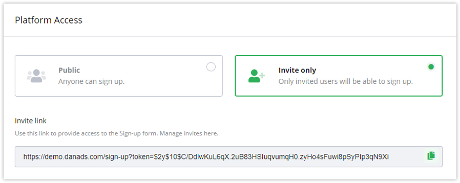 Additional benefit invite function