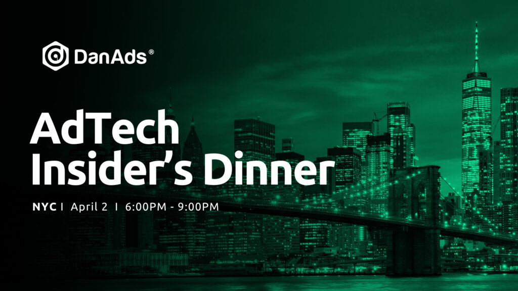 Adtech Insider's Dinner - New York - Pasta Lovers - April 2