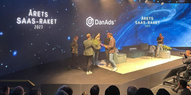 DanAds wins SaaS Rocket of the Year Award at Breakit SaaS Summit ...